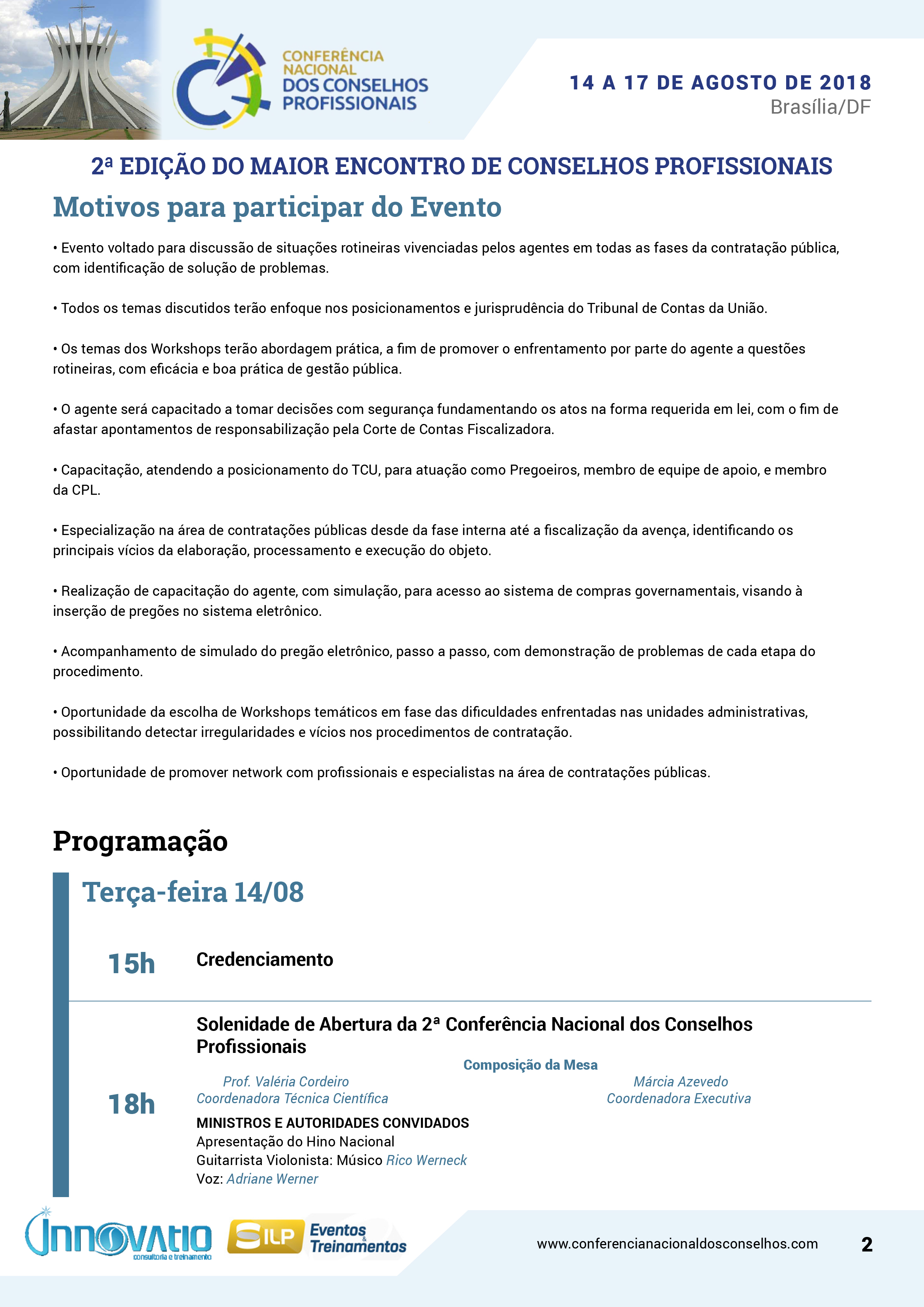 2ª Conferência Nacional dos Conselhos Profissionais