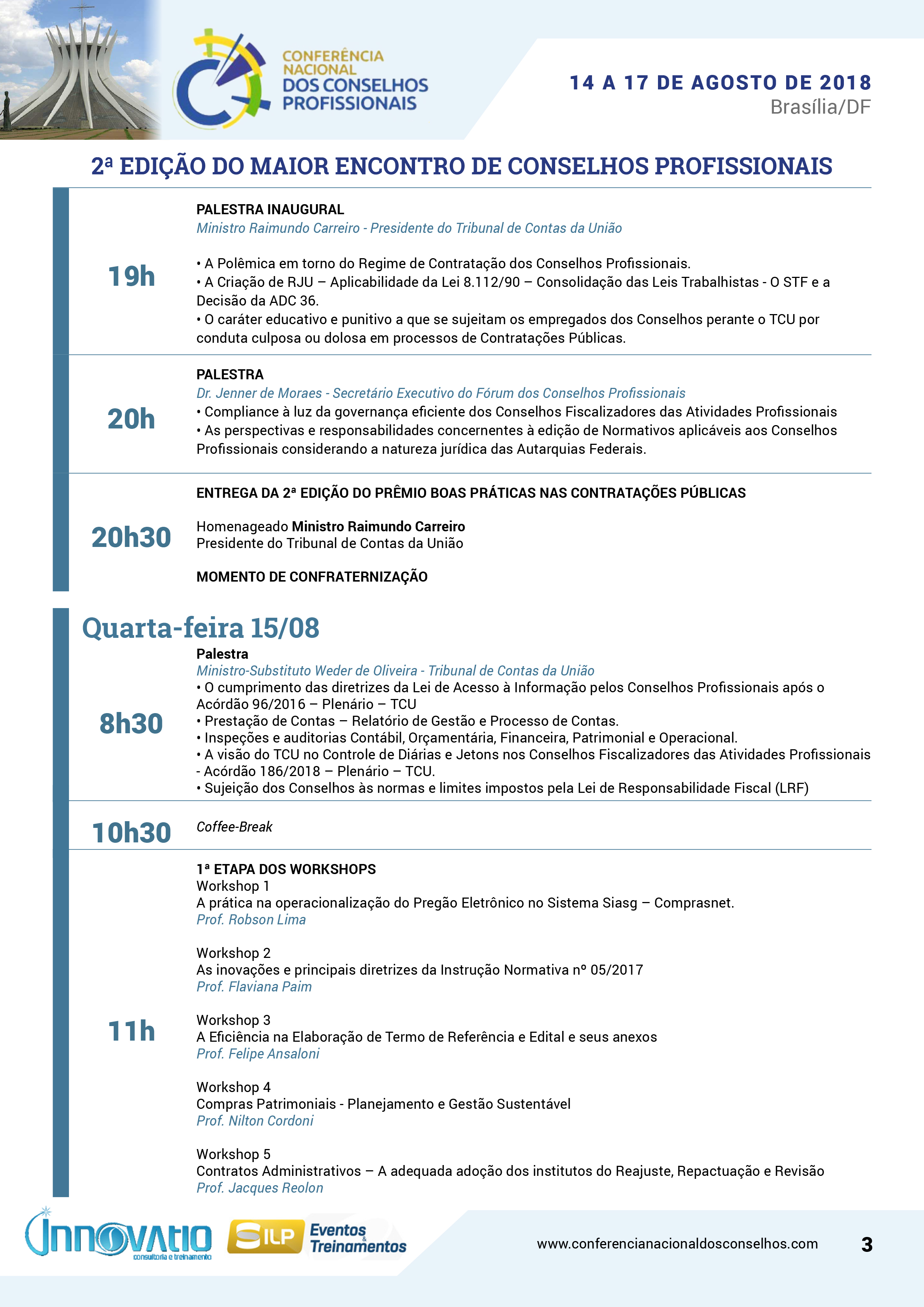 2ª Conferência Nacional dos Conselhos Profissionais