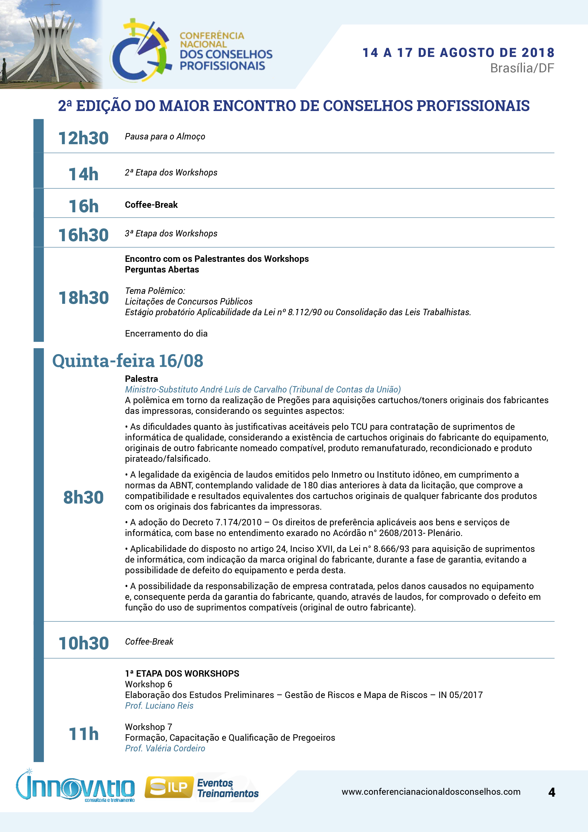 2ª Conferência Nacional dos Conselhos Profissionais